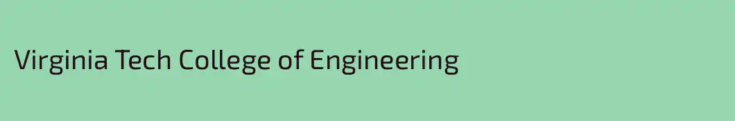 Virginia Tech College of Engineering